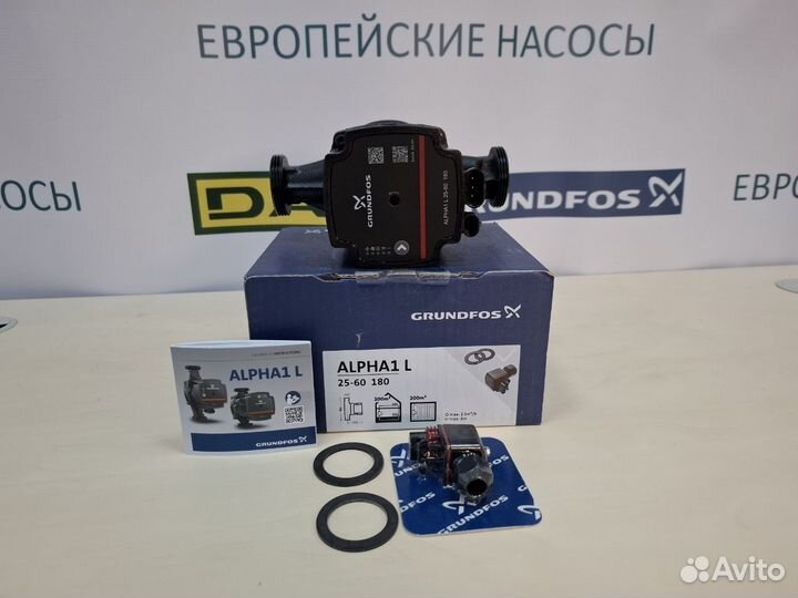 Циркуляционный насос Grundfos Alpha 1 L 25-60 180