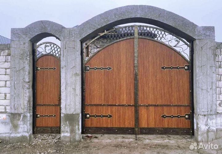 Кованые ворота