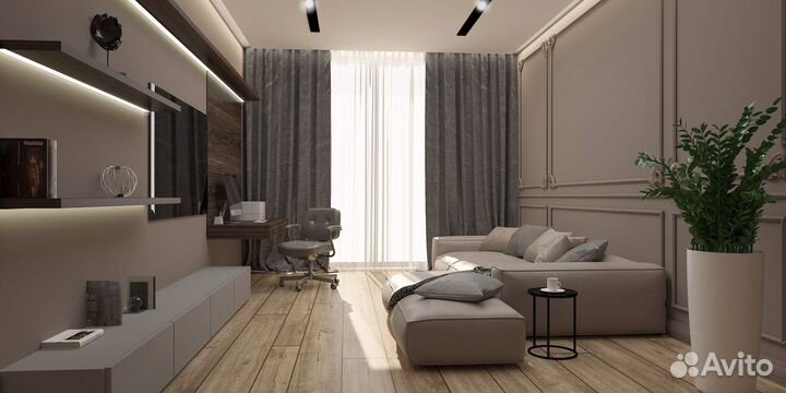 Дизайнер интерьера и ремонт под ключ