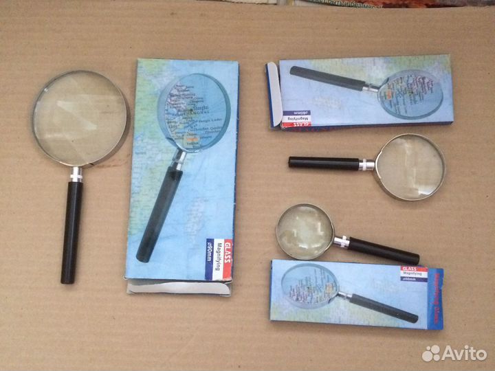 Очки с набором линз. Увеличение:1,5 2,5 3,5