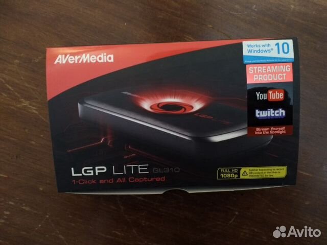 Карта видеозахвата avermedia lgp lite gl310