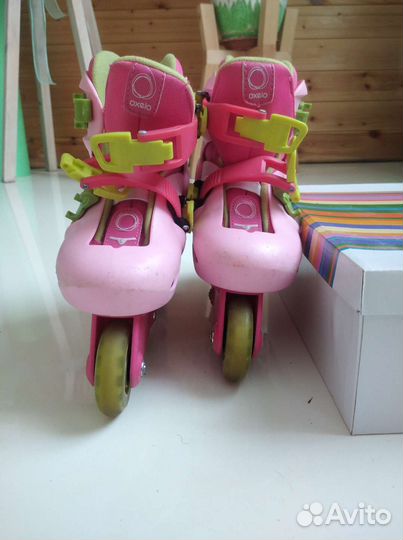 Ролики раздвижные 26-28р