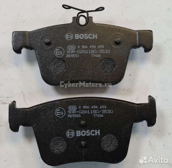 Колодки тормозные задние VW Tiguan / Kodiaq