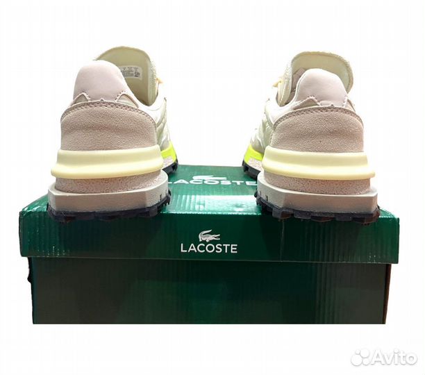 Кроссовки Lacoste elite active бежевые