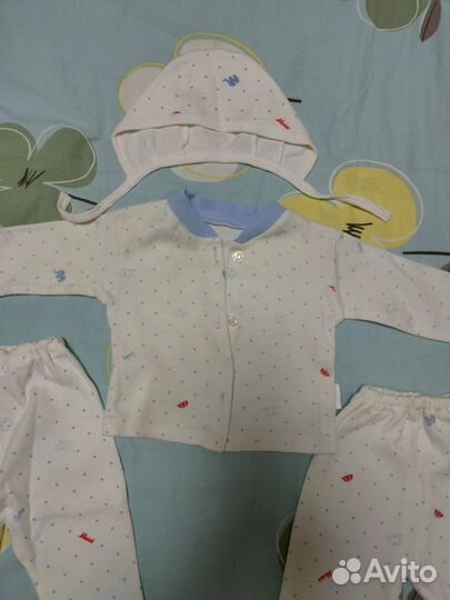 Комплект на выписку для мальчика