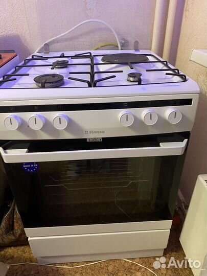 Газо-электрическая плита hansa