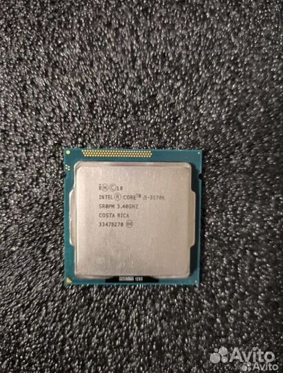 Процессор 1155 i5 3570k
