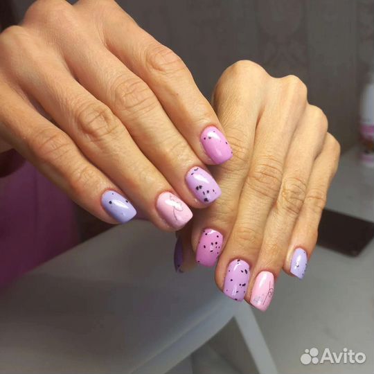Маникюр с укреплением на дому