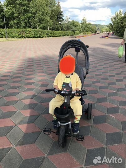 Велосипед коляска skillmax