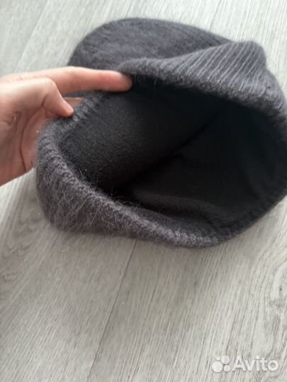 Шапка женская вязаная зимняя