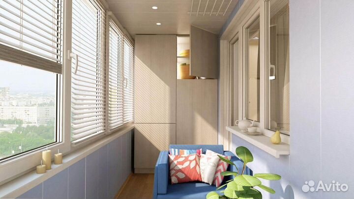 Остекление балконов