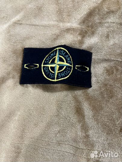 Stone island патч черный оригинал