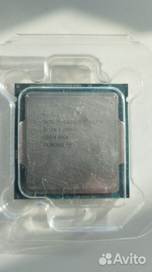 Intel Celeron g1820/кулер Alpine 11/Socket 1150