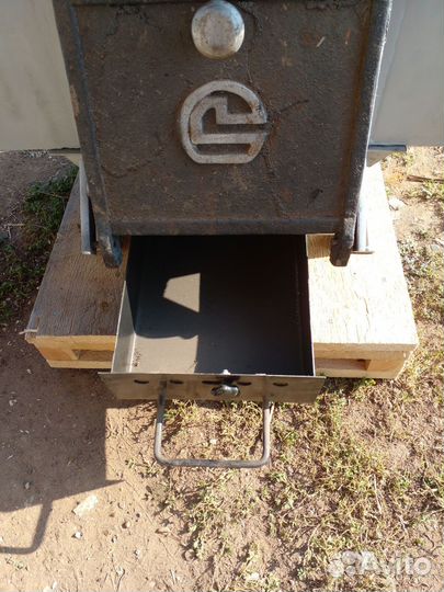 Печь банная с баком