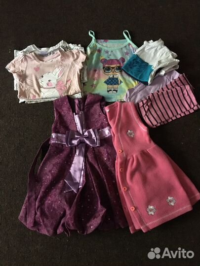 Вещи пакетом на девочку 2 года