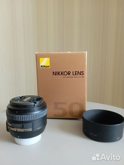 Объектив nikon 50mm f 1.4g af s nikkor