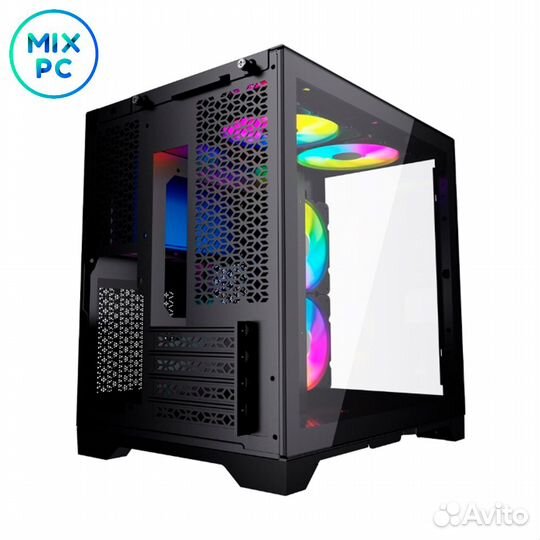 Корпус Powercase Vision Micro Black cvbm-L4