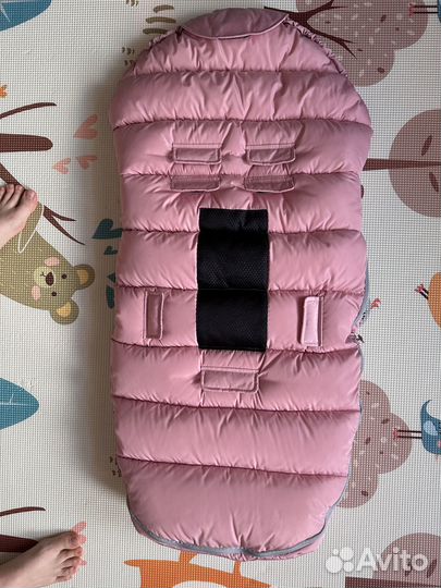 Зимний конверт в коляску Mansita