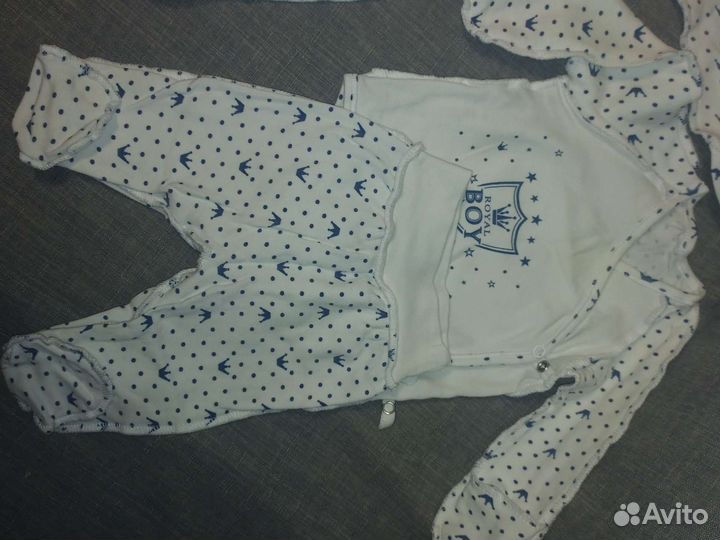 Комплект на выписку для мальчика