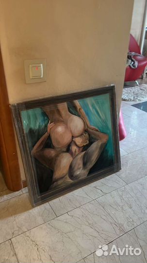 Картина маслом. 60 70 