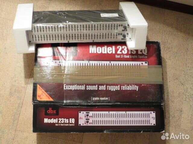 Эквалайзер DBX-231S EQ новый в упаковке