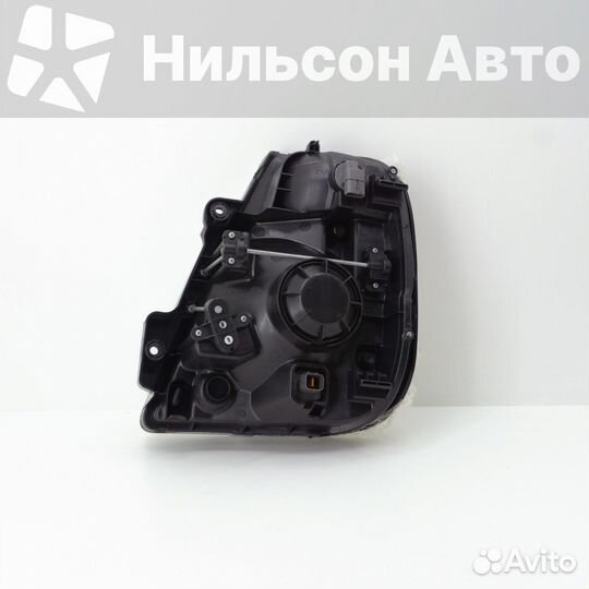 Фара KIA bongo, правая, depo (белый поворот)