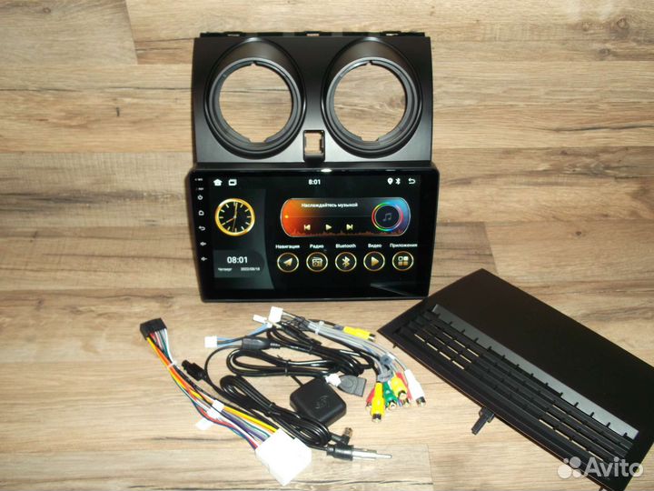 Автомагнитола Nissan Qashqai j10 Android 2/32