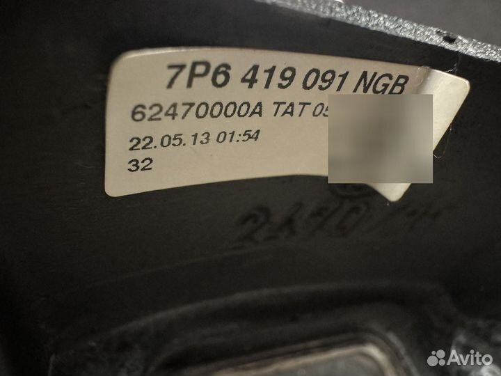 Руль на volkswagen touareg nf 2