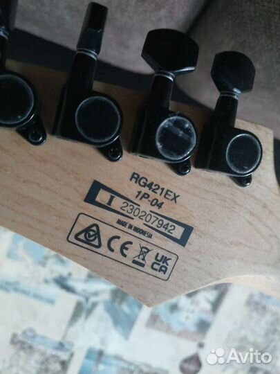 Гитара ibanez rg421ex (комплект)