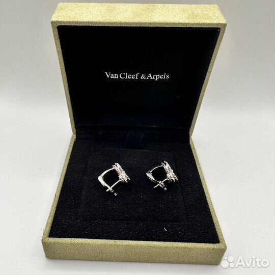 Серьги van cleef