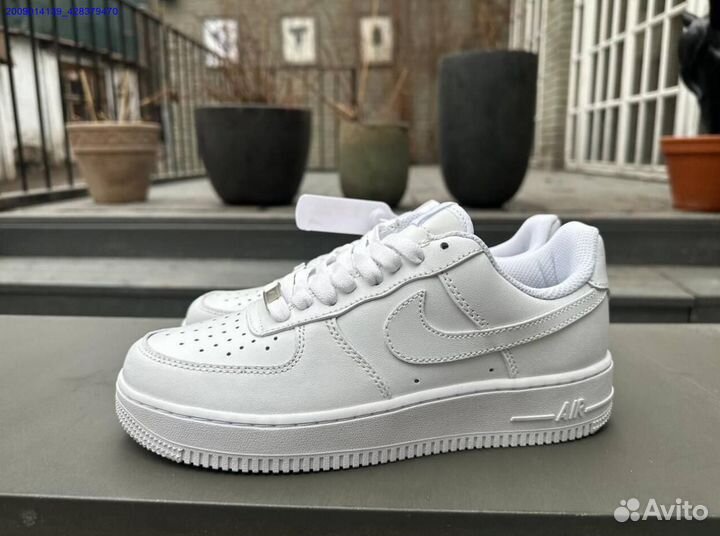 Nike Air Force 1 low белые