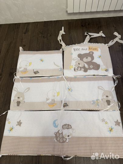 Бортики в кроватку