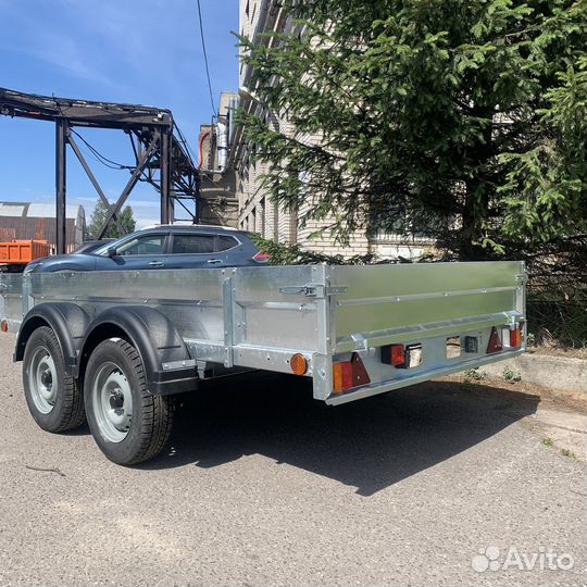 Двухосный прицеп 3000*1500. Категория В. гп 1000кг