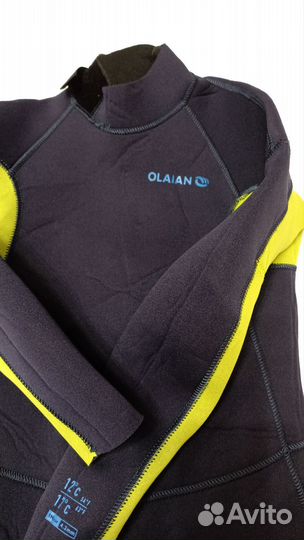 Гидрокостюм детский Plain, 4,3мм 8-9 лет