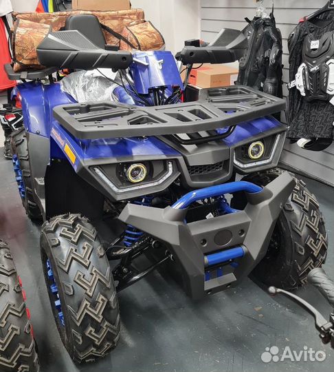 Квадроцикл Авантис H200Нью Люкс для Взрослых Син