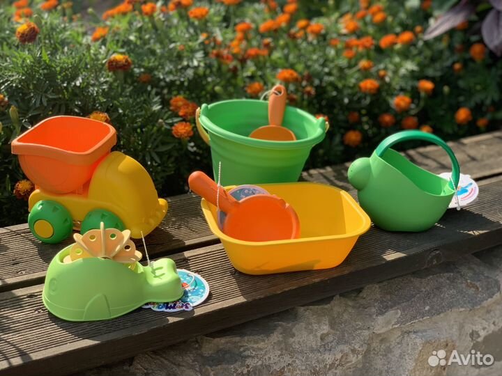 Детские мягкие наборы для песка