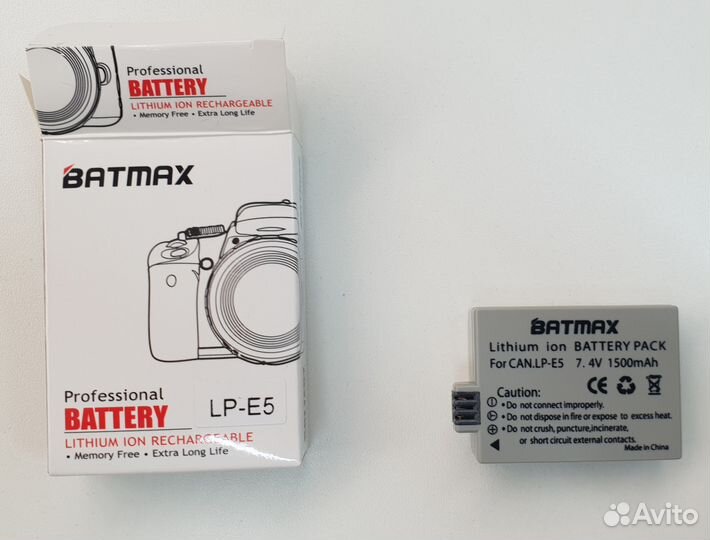 Аккумулятор LP-E5 для Canon (Новый)