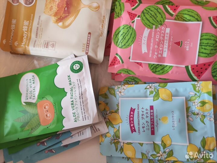 Маски для лица. Тканевые маски