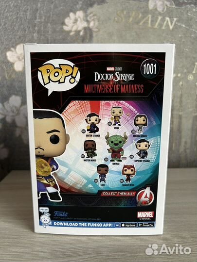 Funko pop doctor strange 1001 Вонг новый