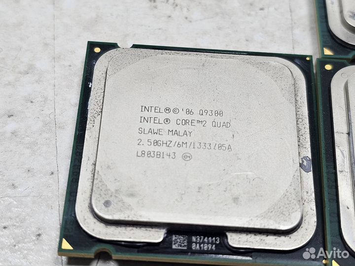 Процессоры LGA775 4ядра Core 2 Quad