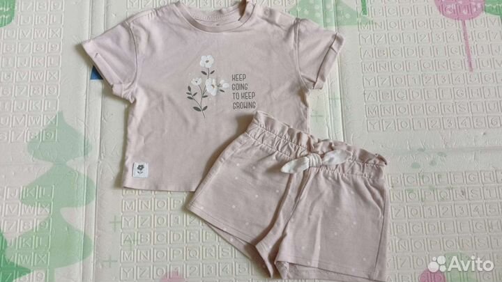 Вещи на девочку пакетом 86 р