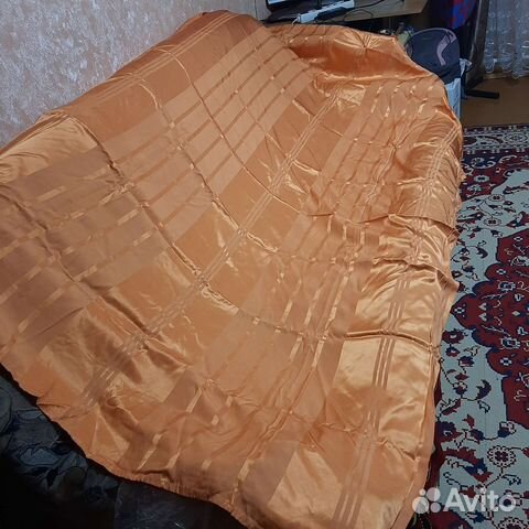 Шторы шелковые,серебристые,новые