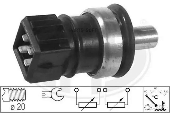 ERA 330636 330636 датчик температуры охл.жидк.\ Au