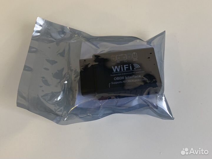 Диагностический сканер OBD2 /EML 327. 1.5v