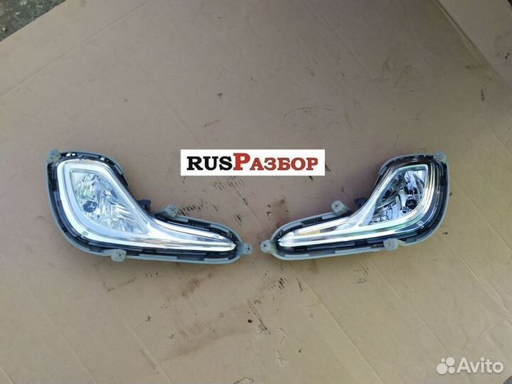 Противотуманная фара Хендай Солярис