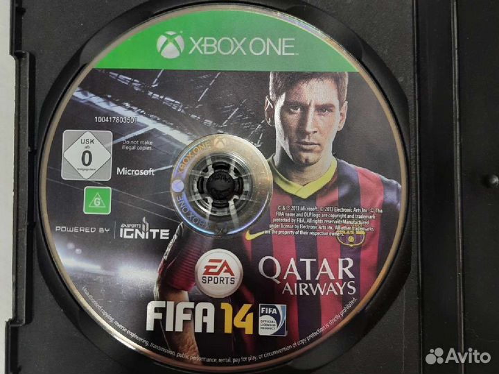 Игра Fifa 14 для xbox one