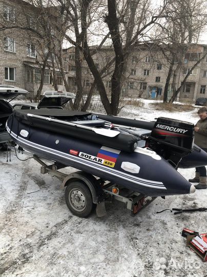 Лодка Солар 420 джет