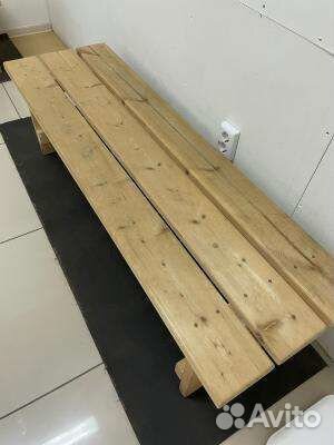 Лавка деревянная