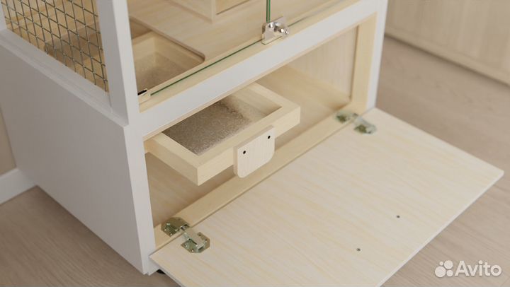 Витрина для шиншилл дегу грызунов крыс белки 12