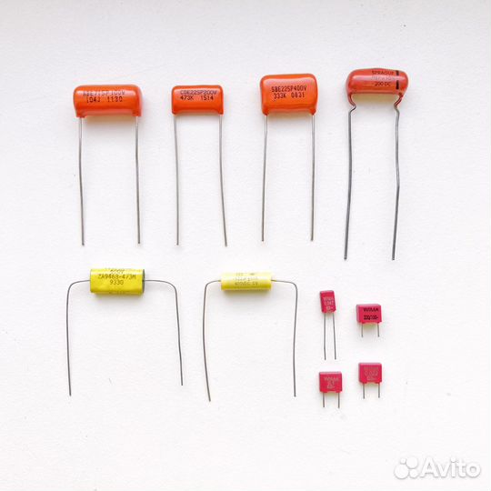 Конденсаторы для тембр-блока гитары